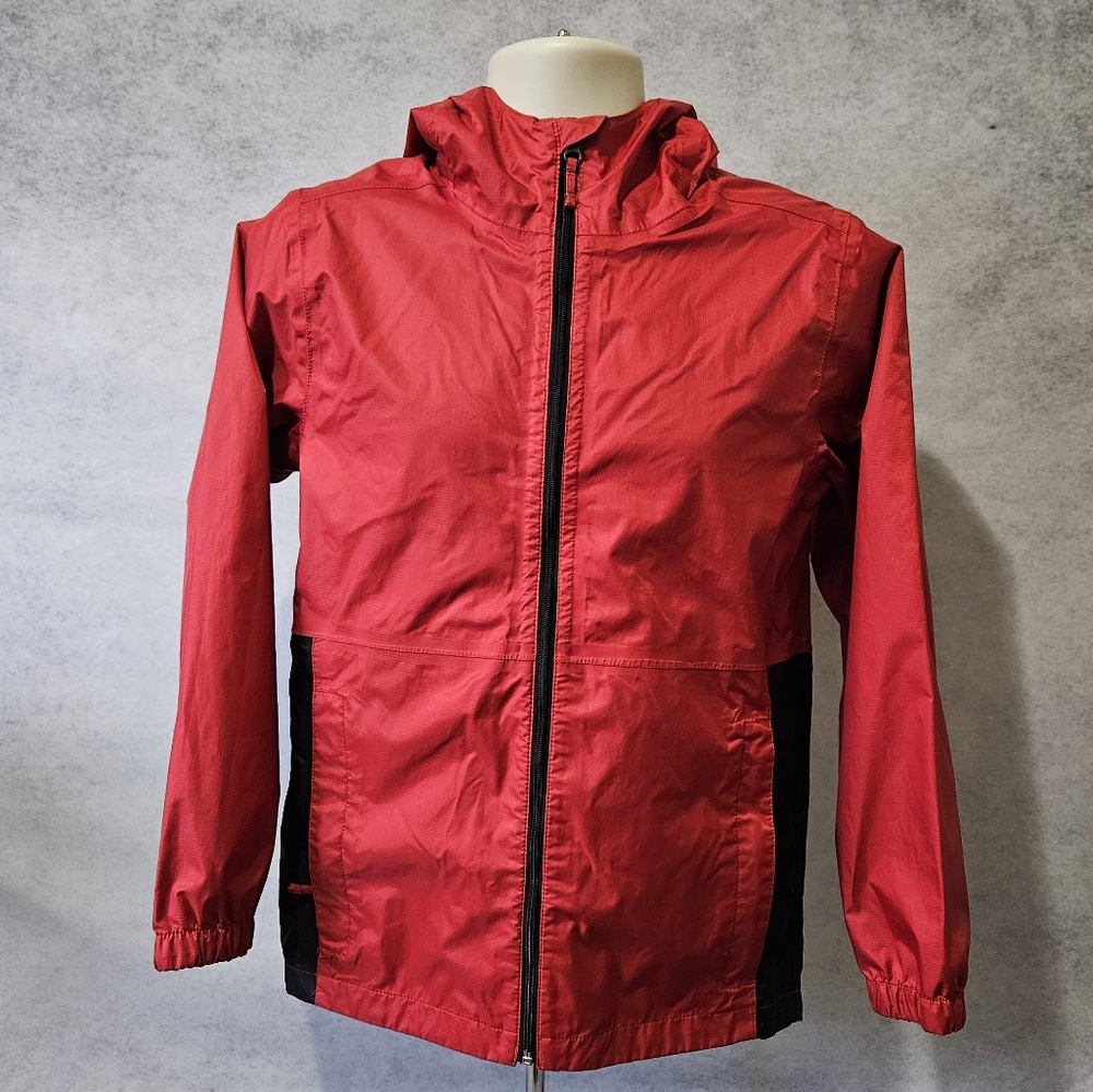 Rugged Exposure Red Packable Waterproof Rain Jacket - Picture 4 of 9